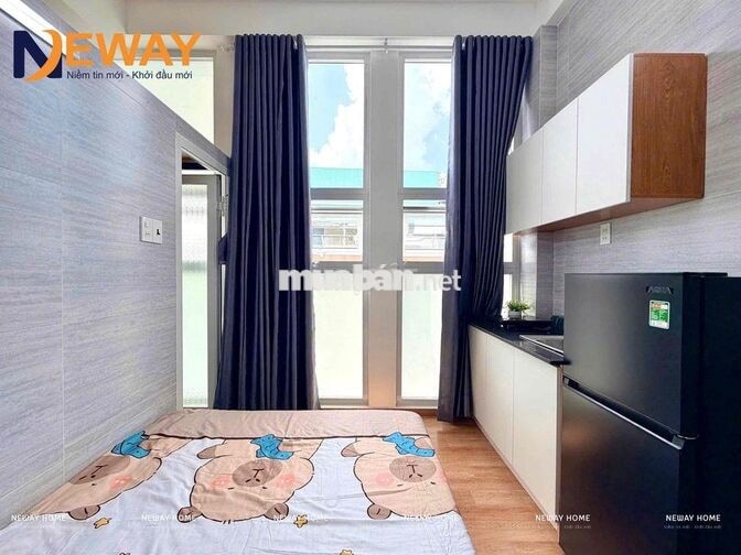 STUDIO CỬA SỔ TRỜI FULL NỘI THẤT NGAY NGÃ 4 BỐN XÃ - THOẠI NGỌC HẦU