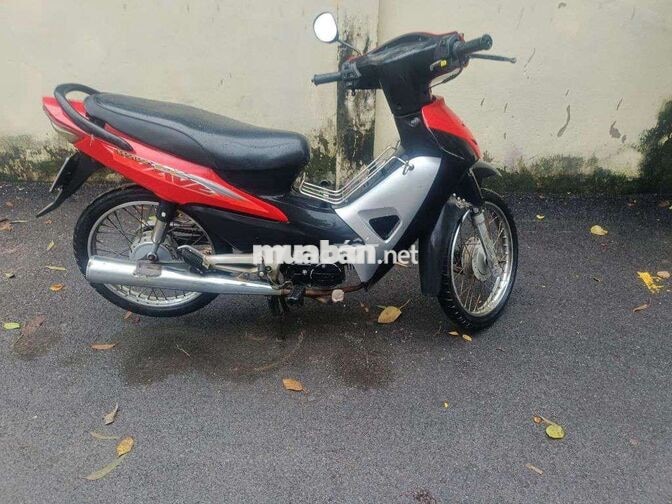 Xe máy SYM Wave 50cc đỏ đen bạc