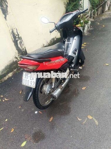 Xe máy SYM Wave 50cc đỏ đen bạc