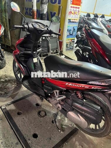 Suzuki Hayate 125cc màu đỏ đen