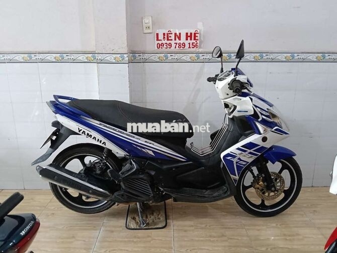 Yamaha Nouvo 5 125cc Xanh Trắng,bs65