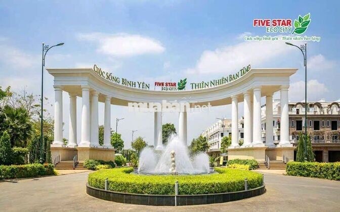 CHO THUÊ NHÀ KHU ĐÔ THỊ FIVE STAR ECO CITY CÁCH CHỢ BÌNH CHÁNH 2KM