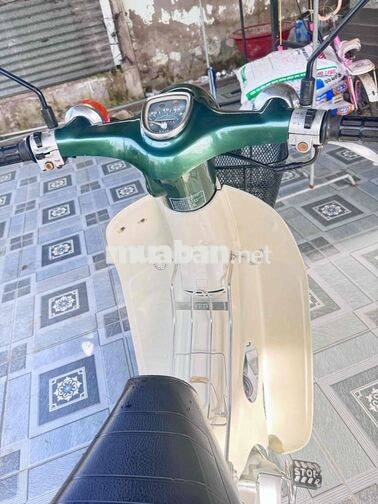 Honda Super Cub  81 Nhật, 70 phân khối,  Xanh rêu