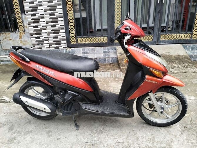 Honda Click Thái Lan màu Cam