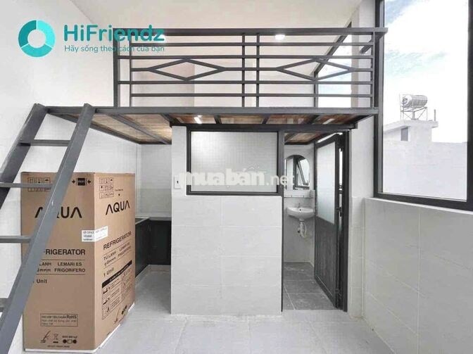 Cho Thuê Phòng Duplex Cửa Sổ Thoáng Mới Xây 100% - Ngay Luỹ Bán Bích