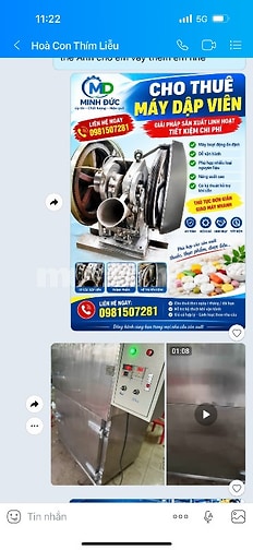 Máy Đang chạy nhưng không dùng đến nên bản rẻ Htx hoặc doanh nghiệp nà