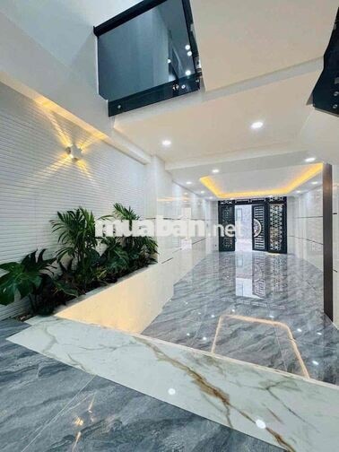 Cho thuê nhà: 20 tr/tháng 4m x 20m 1 Trệt, 1 Lửng, 3 Lầu, gồm 5 Phòng