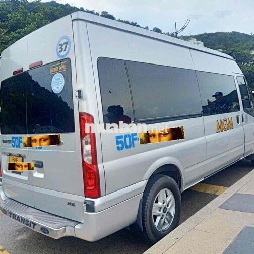 Ford Transit 2021 16 chỗ Bạc
