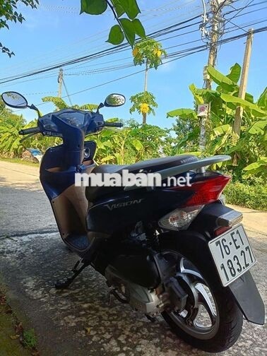Honda Vision 2013 108cc màu xanh