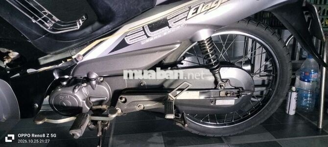 SYM Elegant 50 50cc màu Bạc đen