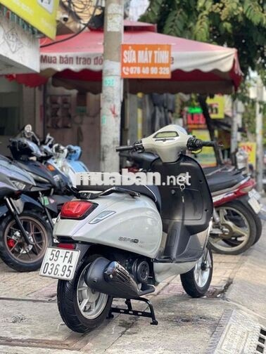 Xe máy Detech Espero 50VS 2023 Xám xi măng