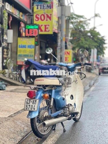 Honda Super Cub màu Xanh . giay to đay đu