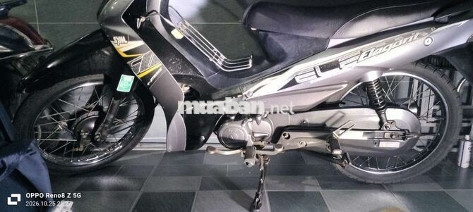 SYM Elegant 50 50cc màu Bạc đen