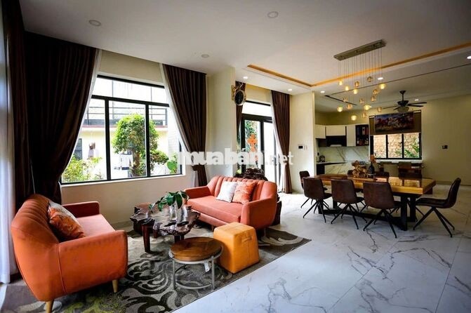 CHO THUÊ BIỆT THỰ DU LỊCH 6 PHÒNG NGỦ, SÂN VƯỜN 1.000M² - 35TR