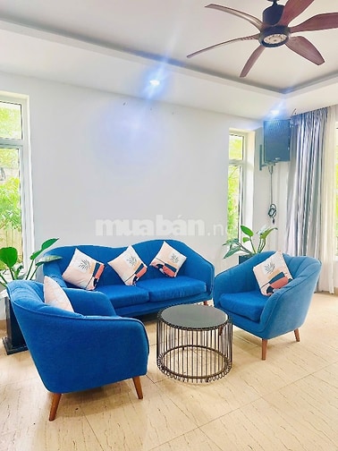 biệt thự ,gần biển, 300m2 sàn, 3 tầng 1 hầm, full nội thất pccc