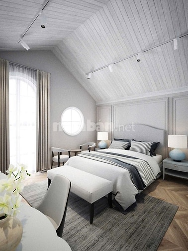 biệt thự ,gần biển, 300m2 sàn, 3 tầng 1 hầm, full nội thất pccc