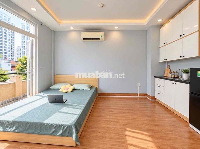 Căn Hộ thang máy ban công mới kengg , Cuối Dương Bá Trạc gần q1 q5