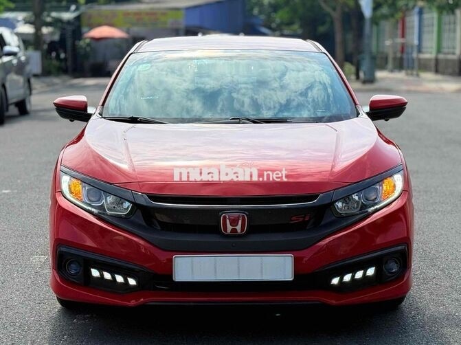 Honda Civic 2018 gen 10 81.000km Đỏ xe zin giá tôt