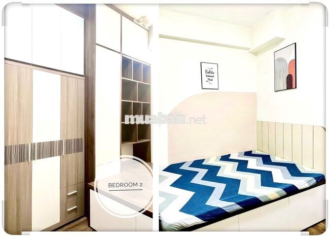 Cho thuê Mizuki Park 2PN 56m2. Giá 10 triệu. Full nội thất