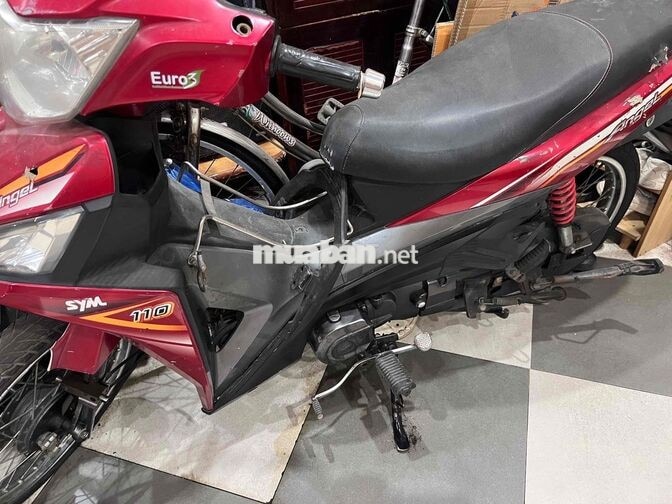 SYM Angel 110 màu Đỏ