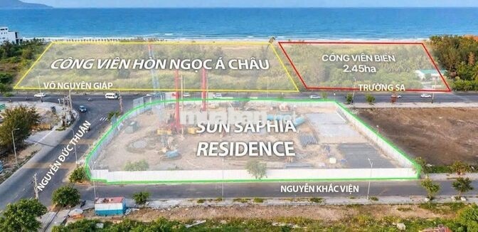 MỞ BÁN CĂN HỘ MẶT BIỂN SUN SAPHIA RESIDENCE - GIÁ ĐẦU TƯ SIÊU TỐT