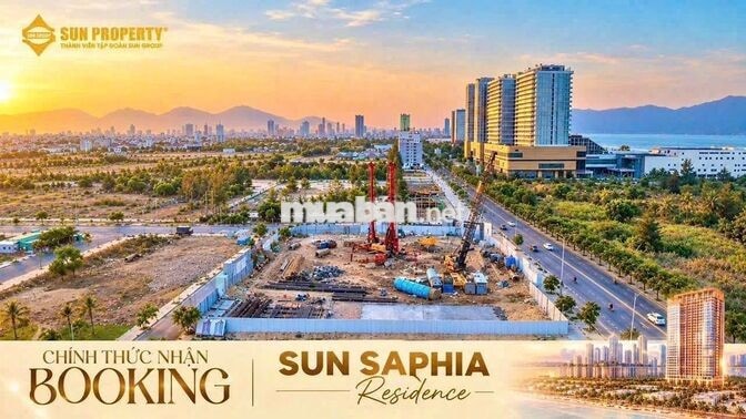 MỞ BÁN CĂN HỘ MẶT BIỂN SUN SAPHIA RESIDENCE - GIÁ ĐẦU TƯ SIÊU TỐT