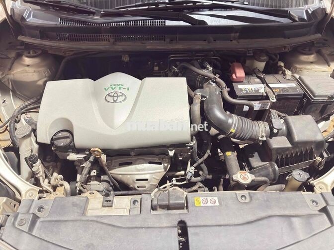 Toyota Vios 2017 G 8.1 vạn km Vàng cát
