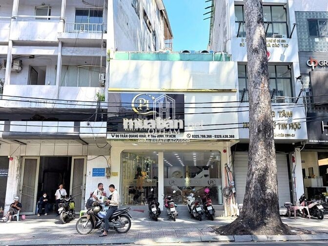 NGANG 6M CHO THUÊ MẶT TIỀN TRẦN QUANG KHẢI QUẬN 1