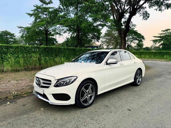 MERCEDES-BENZ C300 AMG 2016 TRẮNG 83000 KM