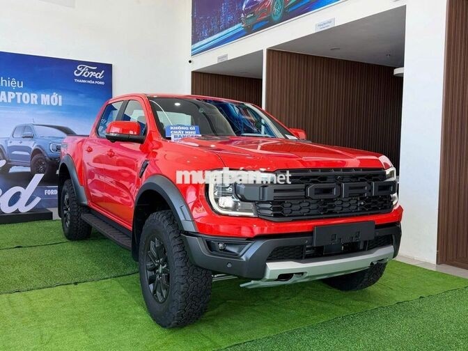 Ford Ranger Raptor 5 chỗ Đỏ Tự động - Muaban.net