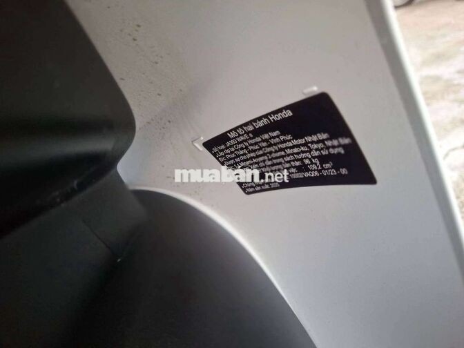 Honda wave 110 đk 2025 bs 86 cà vẹt kèm cccd chủ