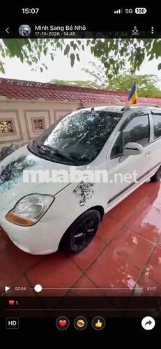Chevrolet Spark 2009 Tự động Trắng