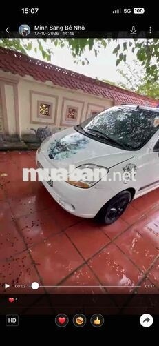 Chevrolet Spark 2009 Tự động Trắng