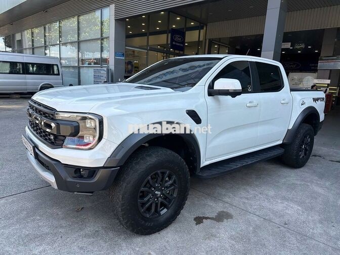 Ford Ranger Raptor 2025 Trắng, có hoá đơn Công Ty