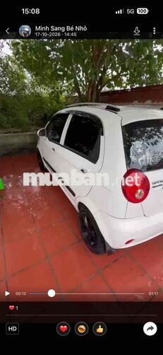 Chevrolet Spark 2009 Tự động Trắng