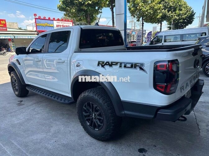 Ford Ranger Raptor 2025 Trắng, có hoá đơn Công Ty