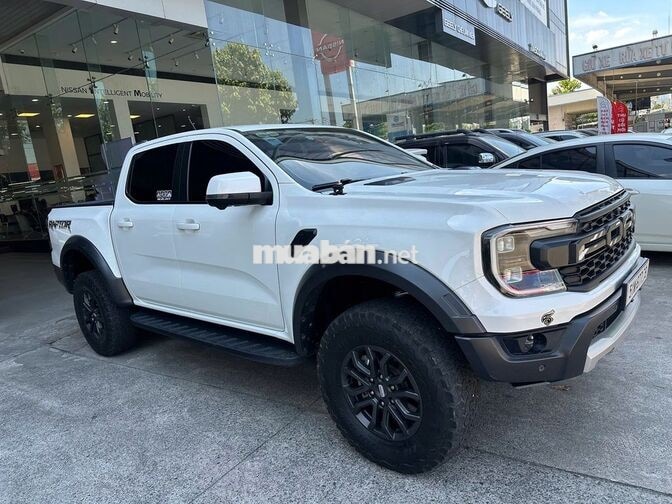Ford Ranger Raptor 2025 Trắng, có hoá đơn Công Ty