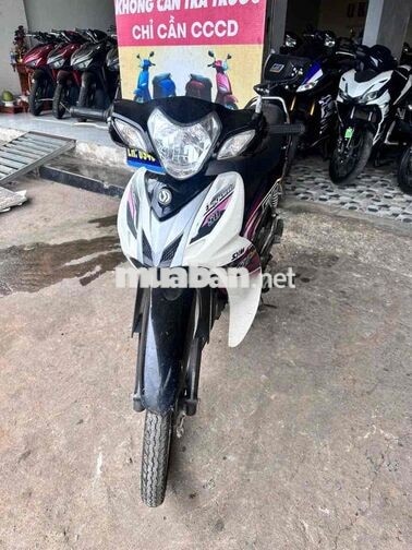 SYM Elegant 50 2017 Trắng đen đỏ