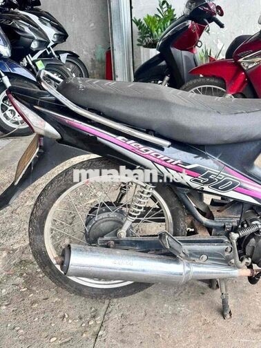 SYM Elegant 50 2017 Trắng đen đỏ