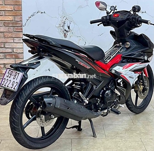 Exciter 2017 57zz Đen đỏ