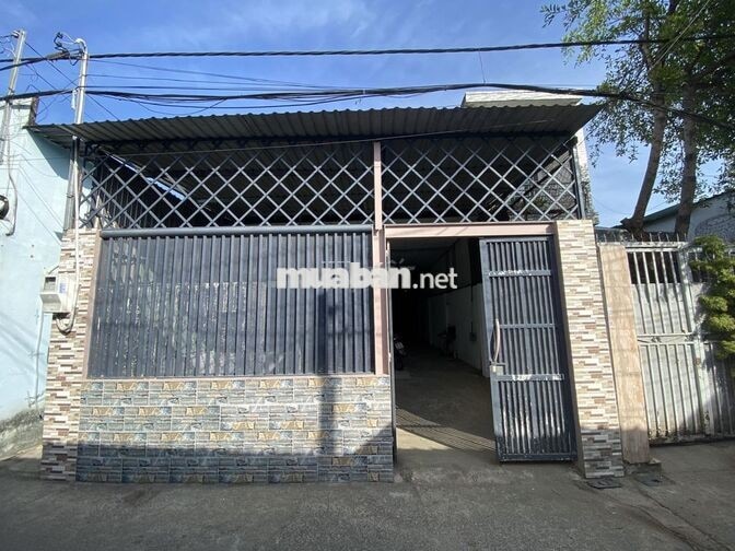 CHO THUÊ NHÀ ĐÔNG THẠNH HÓC MÔN: 126m2 (6x21), thuận tiện ở và kho 