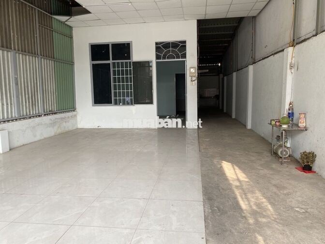 CHO THUÊ NHÀ ĐÔNG THẠNH HÓC MÔN: 126m2 (6x21), thuận tiện ở và kho 