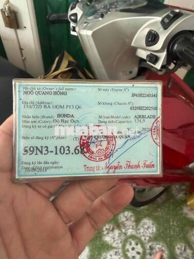 Honda Air Blade 2018 Đỏ bạc đen