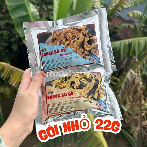SNACK LÒNG BÒ GÙ CÙNG VỚI NÔNG SẢN DŨNG CA