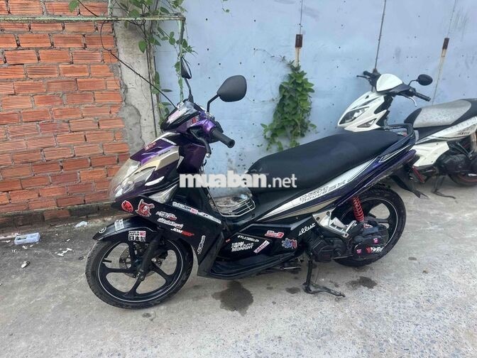 Yamaha Nouvo 5 FI 2012 Tím đen