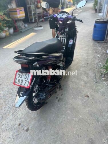 Yamaha Nouvo 5 FI 2012 Tím đen