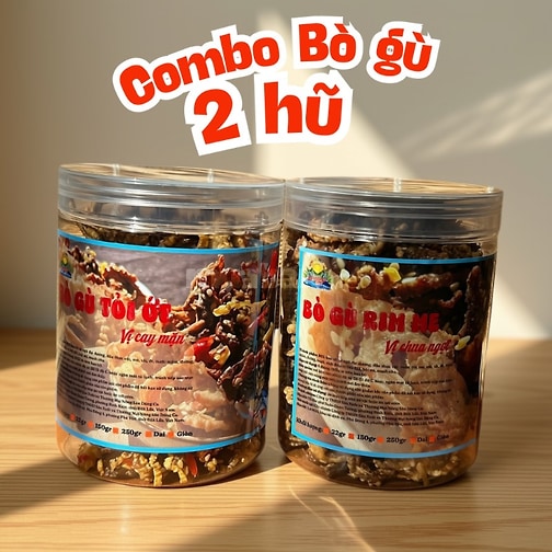  Lòng Bò Gù Tỏi Ớt vị cay mặn mới lạ