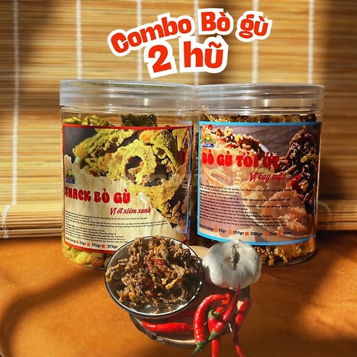  Lòng Bò Gù Tỏi Ớt vị cay mặn mới lạ