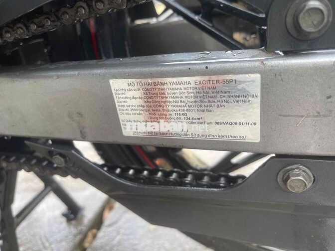 Yamaha Exciter 135 2012 Trắng đỏ đen