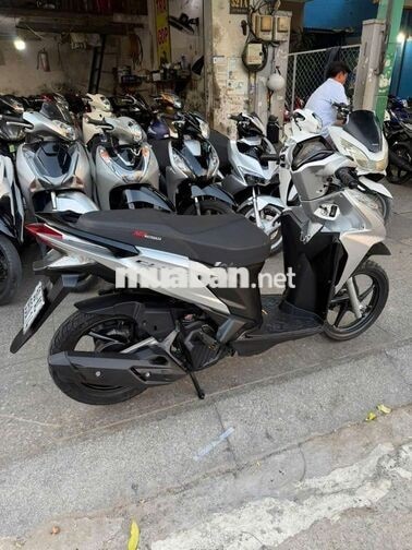 Honda Click Thái 125 2014 Bạc đen